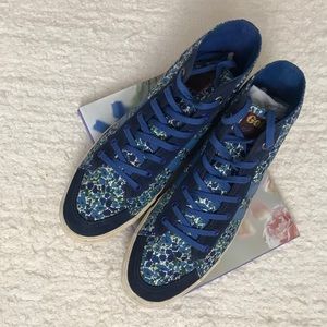 Gola / Liberty London printed high tops